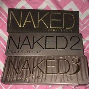 Urban decay naked 1-3 palettes